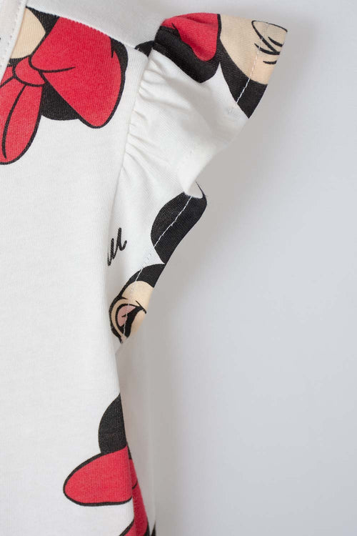 Card slide image -  VESTIDO DE MINNIE MOUSE MARFIL PARA NIÑA 2T A 5T