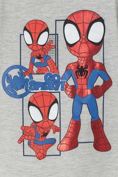 CONJUNTO DE SPIDEY  AND HIS AMAZING FRIENDS PARA NIÑO 2T A 5T