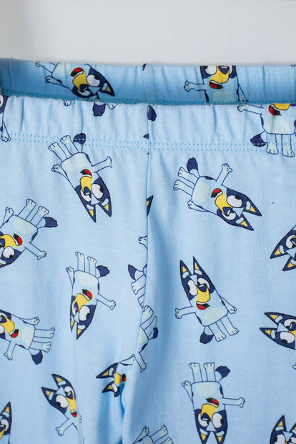 PIJAMA DE BLUEY MULTICOLOR MANGA CORTA PARA NIÑA 2T A 6T