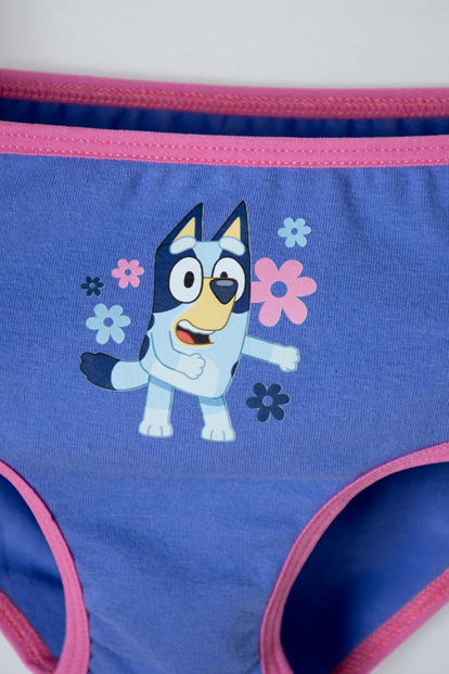 PACK X2 PANTIES DE BLUEY BLANCO Y AZUL NIÑA 2T A 6T