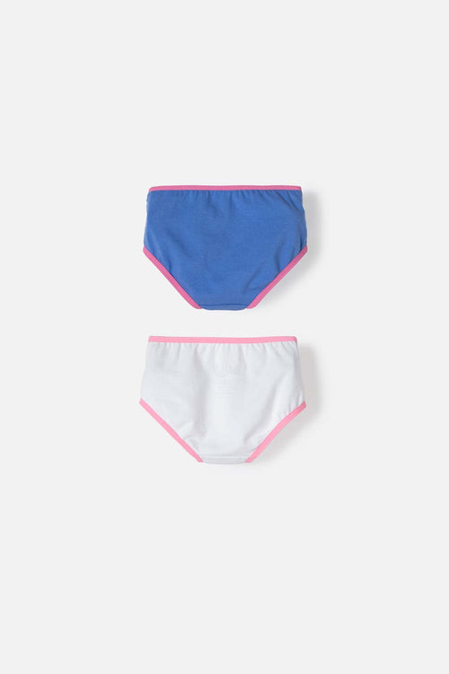 Card slide image -  PACK X2 PANTIES DE BLUEY BLANCO Y AZUL NIÑA 2T A 6T