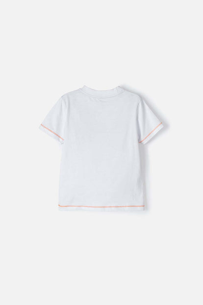 CAMISETA DE BLUEY BLANCA MANGA CORTA PARA NIÑO 2T A 5T