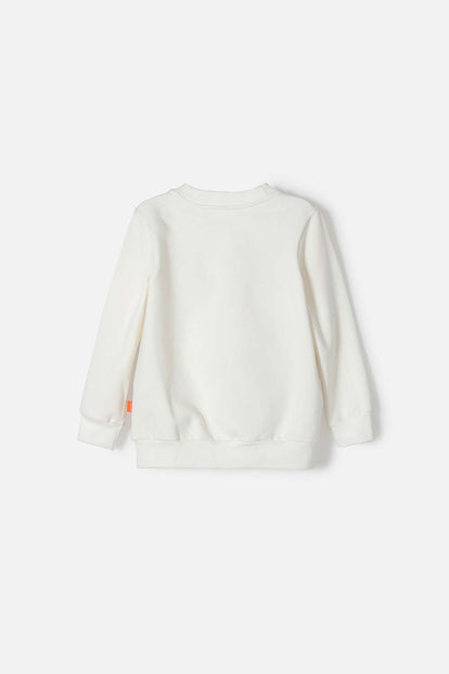  BUZO DE PAW PATROL CERRADO MARFIL PARA NIÑA 2T A 5T