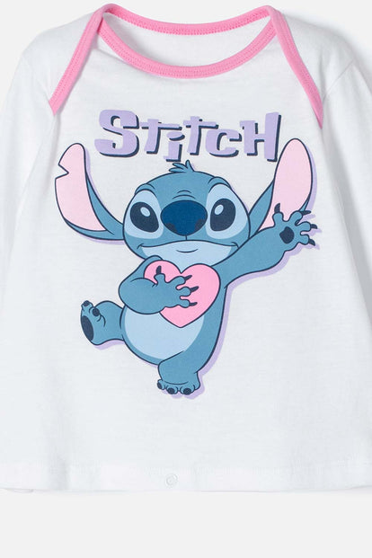 PIJAMA BEBE NIÑA INTERIOR LILO & STITCH