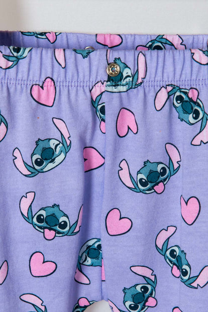 PIJAMA BEBE NIÑA INTERIOR LILO & STITCH