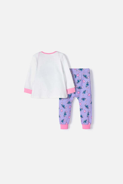 PIJAMA BEBE NIÑA INTERIOR LILO & STITCH