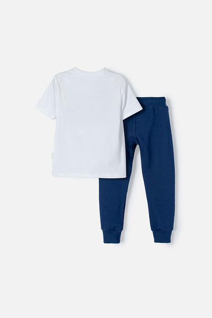 CONJUNTO DE BLUEY CON PANTALÓN LARGO PARA NIÑO 2T A 6T