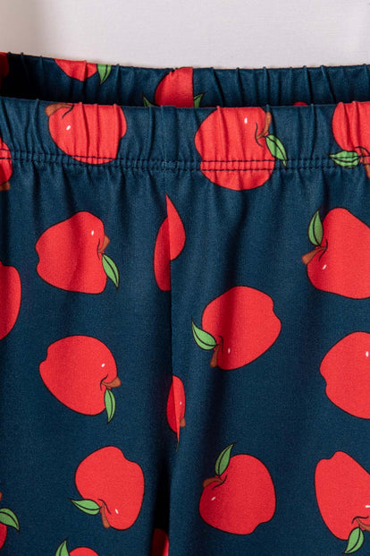 PIJAMA PRINCESAS DISNEY CON PANTALÓN LARGO BLANCO Y AZUL PARA NIÑA 2T A 5T