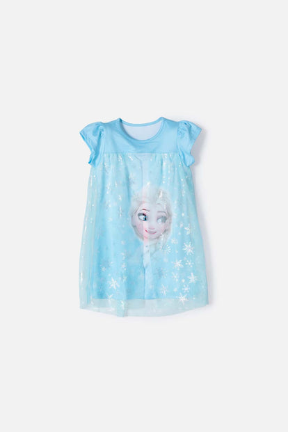PIJAMA DE FROZEN TIPO BATOLA PARA NIÑA