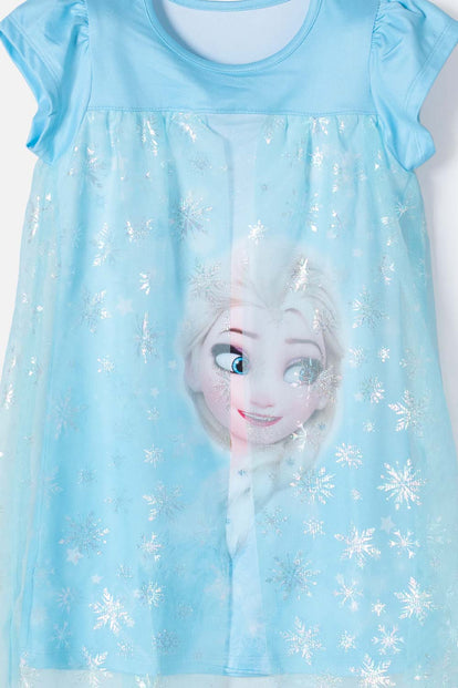 PIJAMA DE FROZEN TIPO BATOLA PARA NIÑA