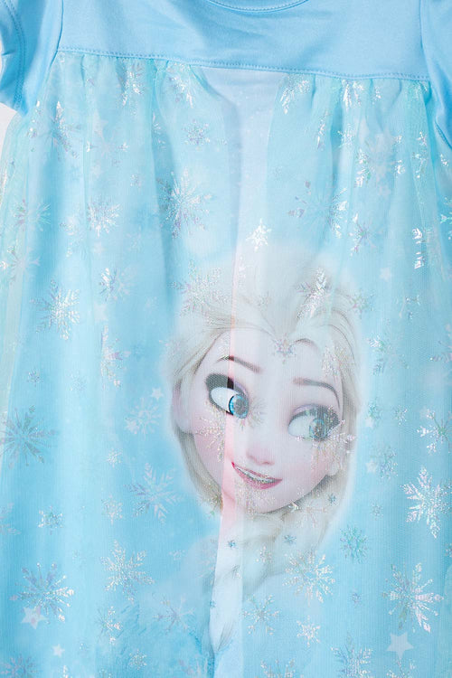 PIJAMA DE FROZEN TIPO BATOLA PARA NIÑA