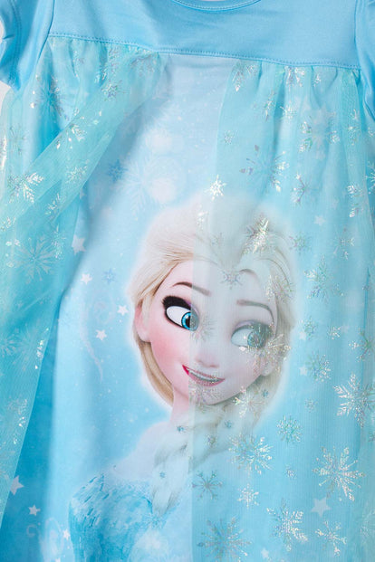 PIJAMA DE FROZEN TIPO BATOLA PARA NIÑA