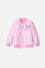 CHAQUETA DE BLUEY CON CIERRE ROSADA PARA NIÑA 2T A 6T