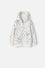 BUZO DE STITCH MARFIL CON CAPUCHA PARA NIÑA 2T A 5T