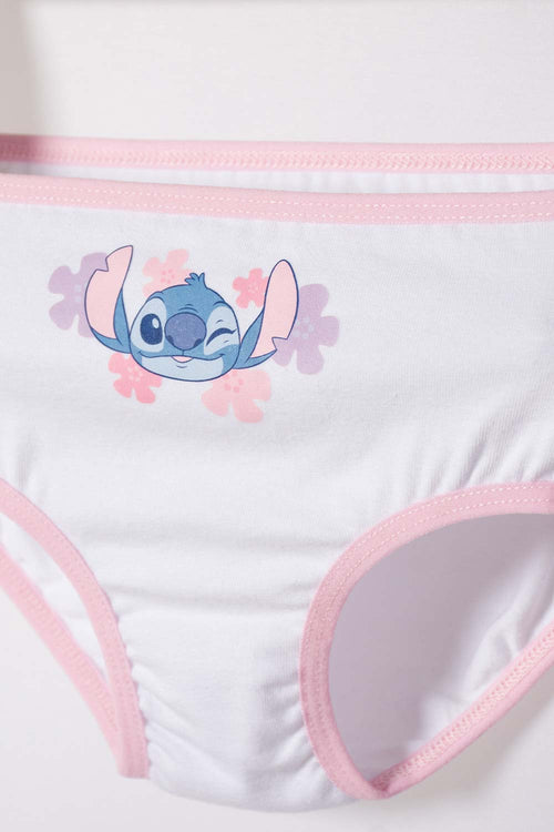 Card slide image -  PACK X2 PANTIES DE STITCH ROSADO Y MORADO PARA NIÑA 2T A 5T