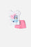 CONJUNTO DE BLUEY CON SHORT MULTICOLOR PARA NIÑA 2T A 6T