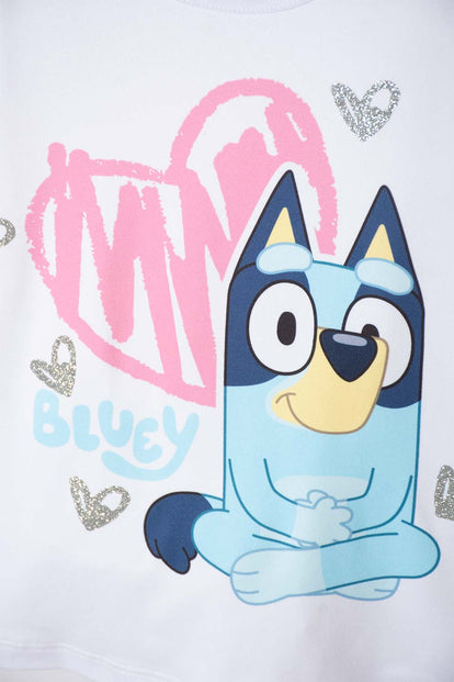 CONJUNTO DE BLUEY CON SHORT MULTICOLOR PARA NIÑA 2T A 6T