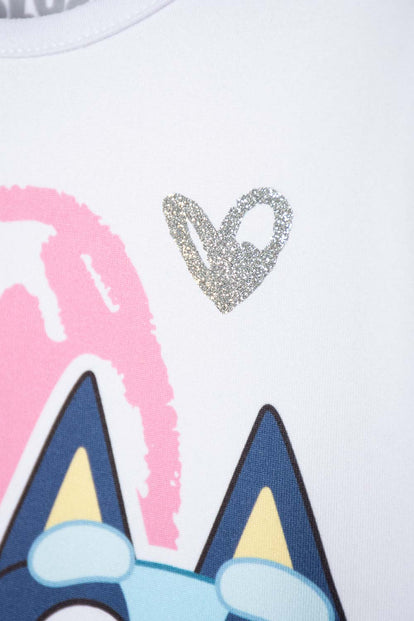 CONJUNTO DE BLUEY CON SHORT MULTICOLOR PARA NIÑA 2T A 6T