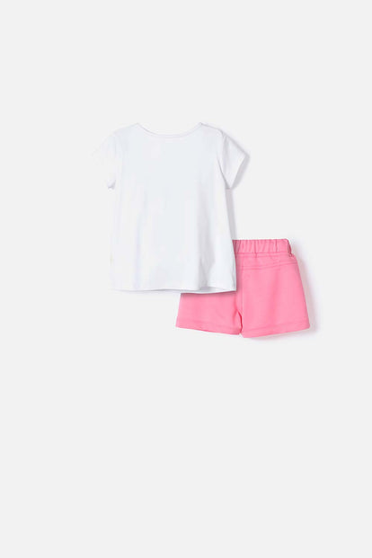 CONJUNTO DE BLUEY CON SHORT MULTICOLOR PARA NIÑA 2T A 6T