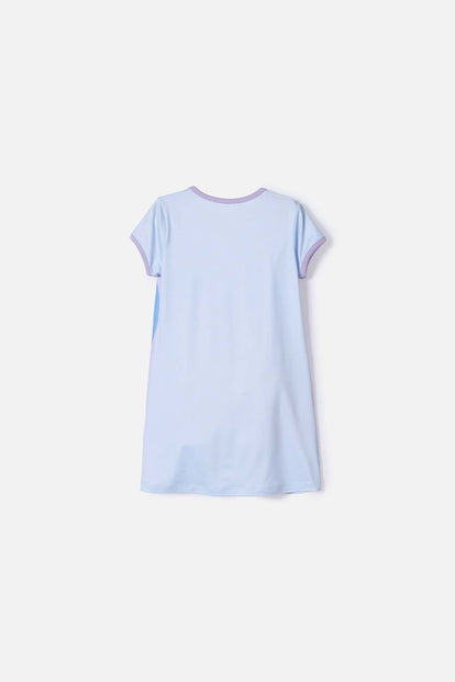 PIJAMA DE BLUEY TIPO BATOLA AZUL PARA NIÑA 2T A 6T