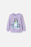 BUZO DE BLUEY CERRADO LAVANDA PARA NIÑA 2T A 6T