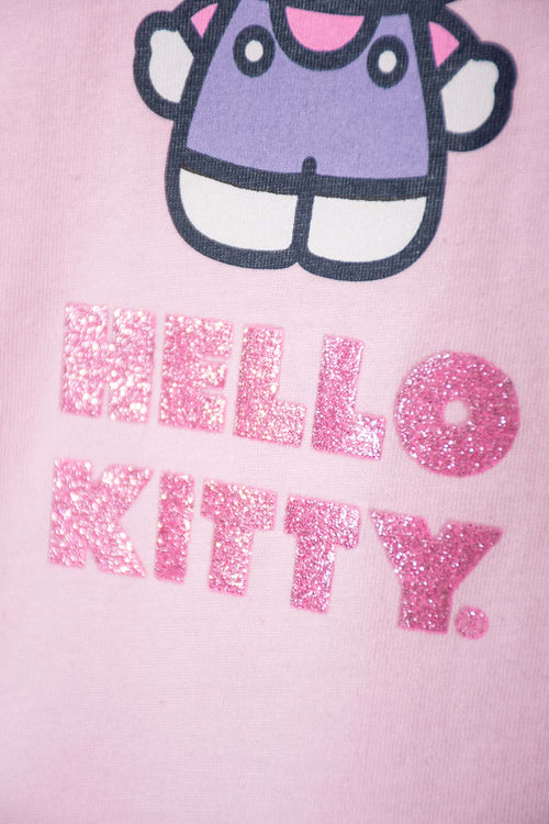 Card slide image -  CAMISETA DE HELLO KITTY ROSADA MANGA LARGA PARA NIÑA 2T A 5T