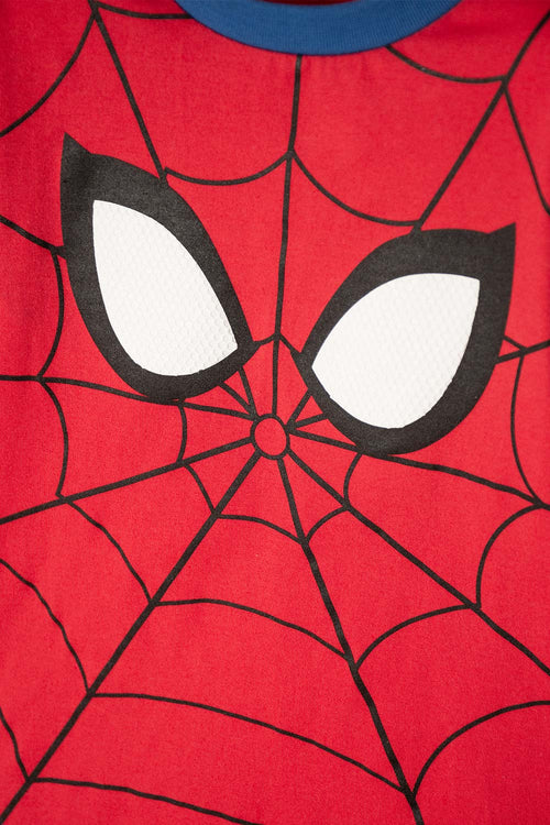 PIJAMA DE SPIDERMAN CON PANTALÓN LARGO PARA NIÑO 2T A 5T