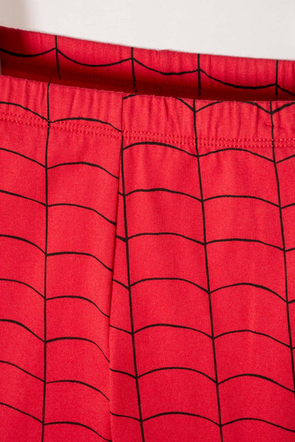 PIJAMA DE SPIDERMAN CON PANTALÓN LARGO PARA NIÑO 2T A 5T