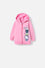 BUZO DE HELLO KITTY ROSADO CON CAPUCHA PARA NIÑA 2T A 5T