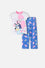 PIJAMA DE BLUEY CON PANTALÓN LARGO MULTICOLOR PARA NIÑA 2T A 6T
