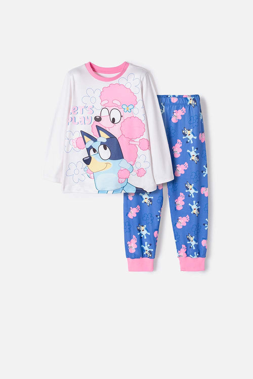 Card slide image -  PIJAMA DE BLUEY MULTICOLOR MANGA LARGA PARA NIÑA 2T A 6T