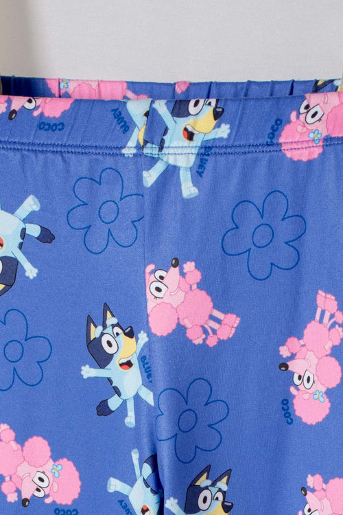 Card slide image -  PIJAMA DE BLUEY MULTICOLOR MANGA LARGA PARA NIÑA 2T A 6T