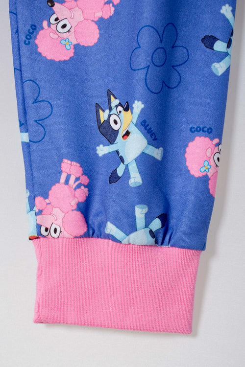 Card slide image -  PIJAMA DE BLUEY MULTICOLOR MANGA LARGA PARA NIÑA 2T A 6T