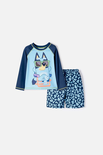 CONJUNTO BAÑO CAMINADOR NIÑO BLUEY
