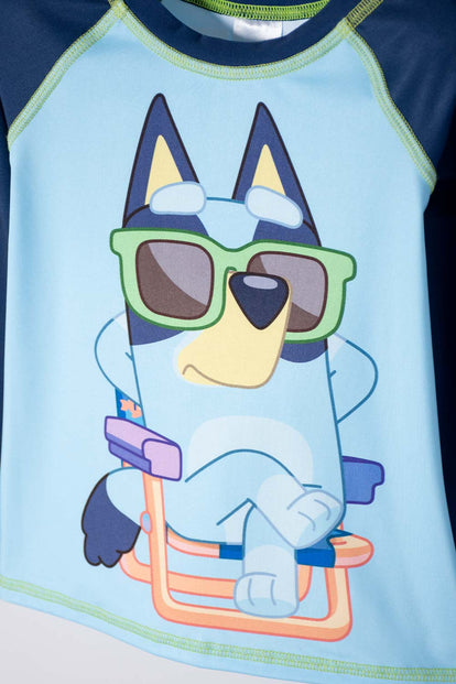 CONJUNTO BAÑO CAMINADOR NIÑO BLUEY