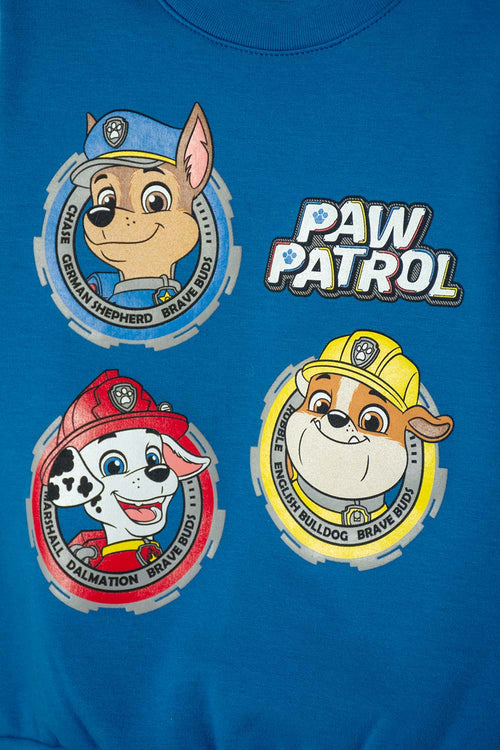 Card slide image -  BUZO DE PAW PATROL CERRADO AZUL PARA NIÑO 2T A 6T