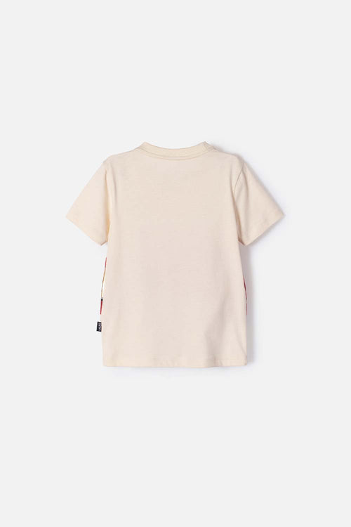 Card slide image -  CAMISETA DE CARS MANGA CORTA ALMENDRA PARA NIÑO 2T A 6T