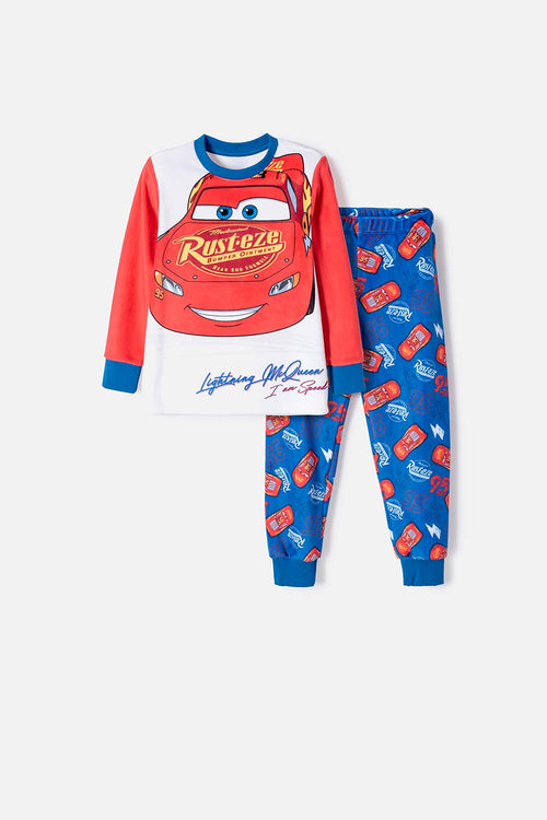 Card slide image -  PIJAMA DE CARS CON PANTALÓN LARGO MULTICOLOR PARA NIÑO 2T A 5T