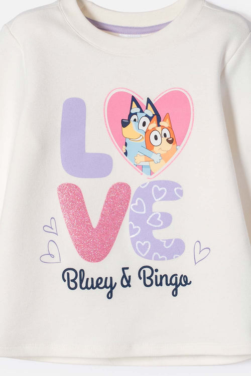 Card slide image -  CONJUNTO DE BLUEY MULTICOLOR DE PANTALÓN LARGO 2T A 6T