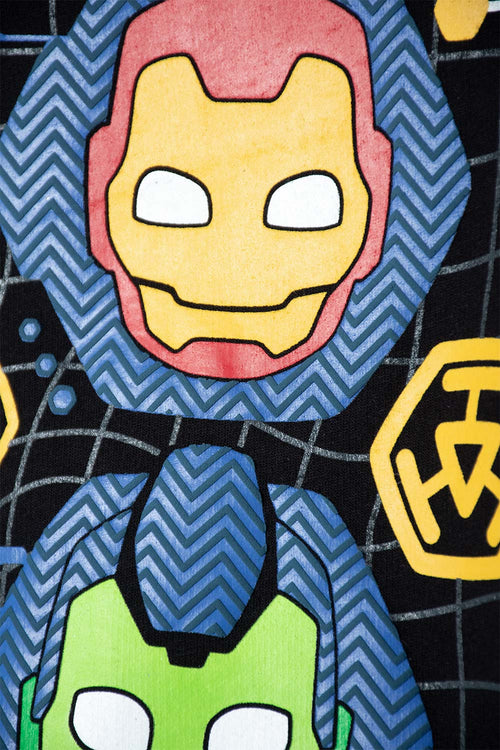 Card slide image -  BUZO DE IRONMAN CERRADO NEGRO PARA NIÑO 2T A 5T