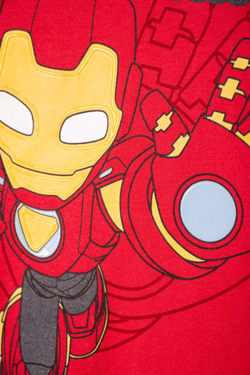 Card slide image -  CONJUNTO DE IRONMAN CON PANTALÓN LARGO MULTICOLOR PARA NIÑO 2T A 5T