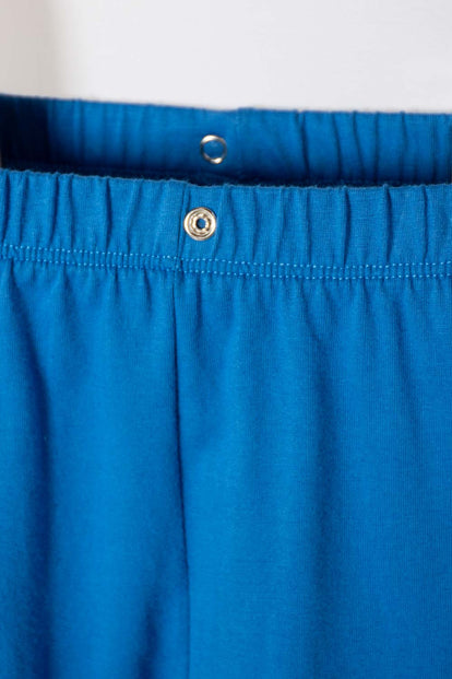  PIJAMA DE SUPERMAN CON PATALÓN LARGO AZUL PARA BEBÉ NIÑO