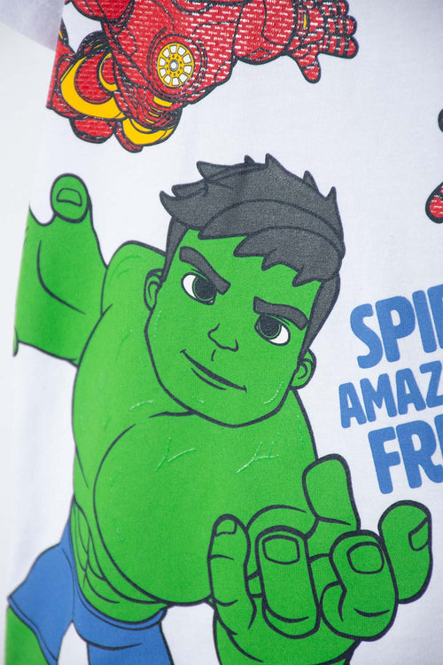 Card slide image -  CAMISETA DE SPIDEY AND HIS AMAZING FRIENDS BLANCO PARA NIÑO 2T A 6T