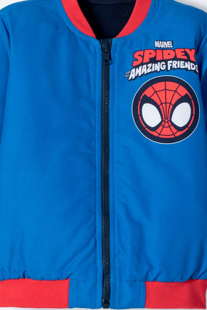 CHAQUETA DE SPIDEY AND HIS AMAZING FRIENDS AZUL PARA NIÑO 2T A 6T