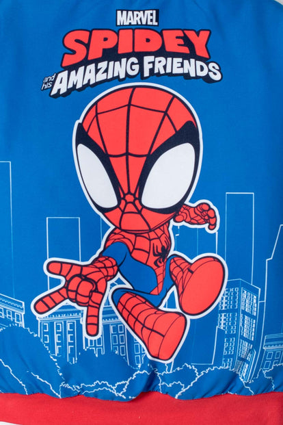  CHAQUETA DE SPIDEY AND HIS AMAZING FRIENDS AZUL PARA NIÑO 2T A 6T