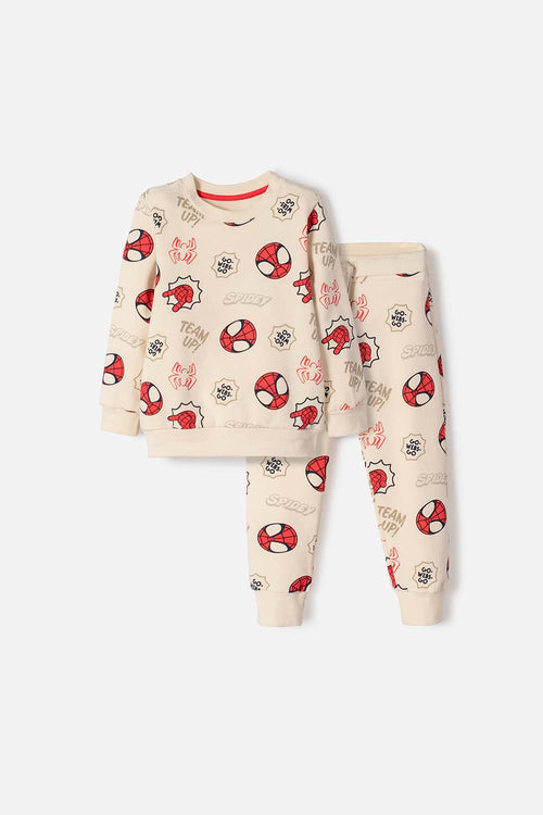 Card slide image -  CONJUNTO SPIDEY AND HIS AMAZING FRIENDS MARFIL PARA NIÑO 2T A 6T