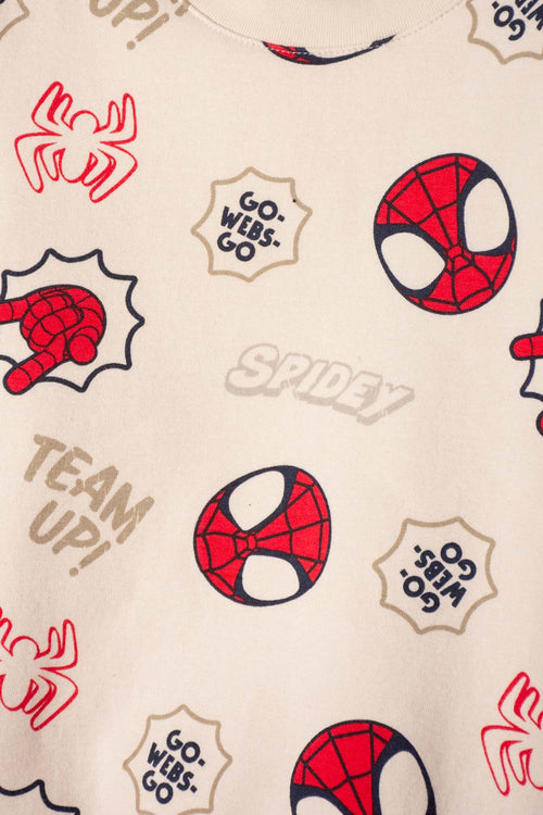 Card slide image -  CONJUNTO SPIDEY AND HIS AMAZING FRIENDS MARFIL PARA NIÑO 2T A 6T