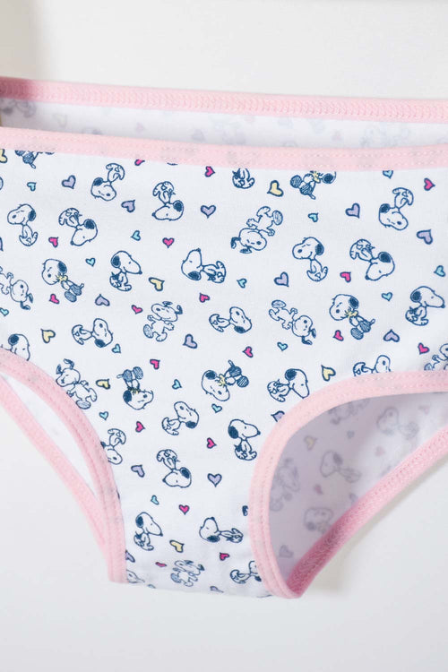 Card slide image -  PACK X2 PANTIES DE SNOOPY MULTICOLOR PARA NIÑA 2T A 5T