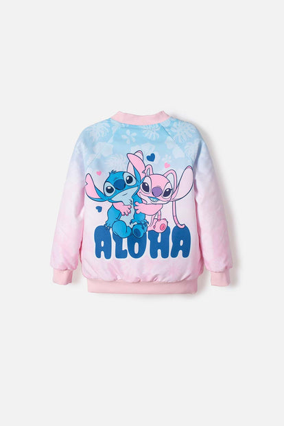 CHAQUETA DE LILO & STITCH MULTICOLOR PARA NIÑA DE 2T A 5T