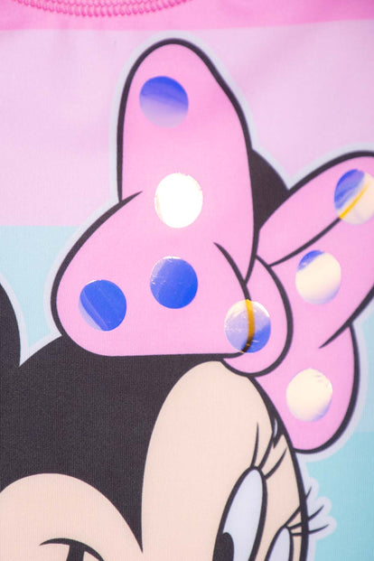 CONJUNTO DER BAÑO DE MINNIE MOUSE MULTICOLOR PARA BEBÉ NIÑA